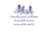 Card ・ Light Blessing and Healing Advent (H67A)