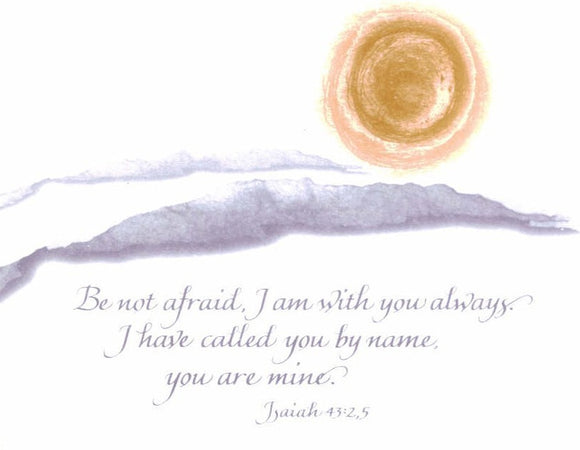 Card ・ Isaiah 43:2,5 (C27)
