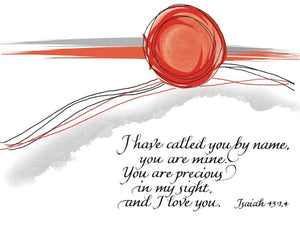 Card ・ Isaiah 43:1,4 (C39)